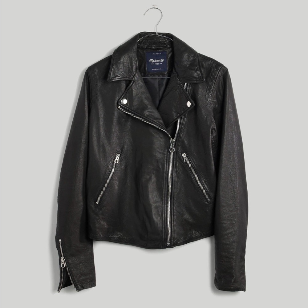 Madewell Black Leather Jacket